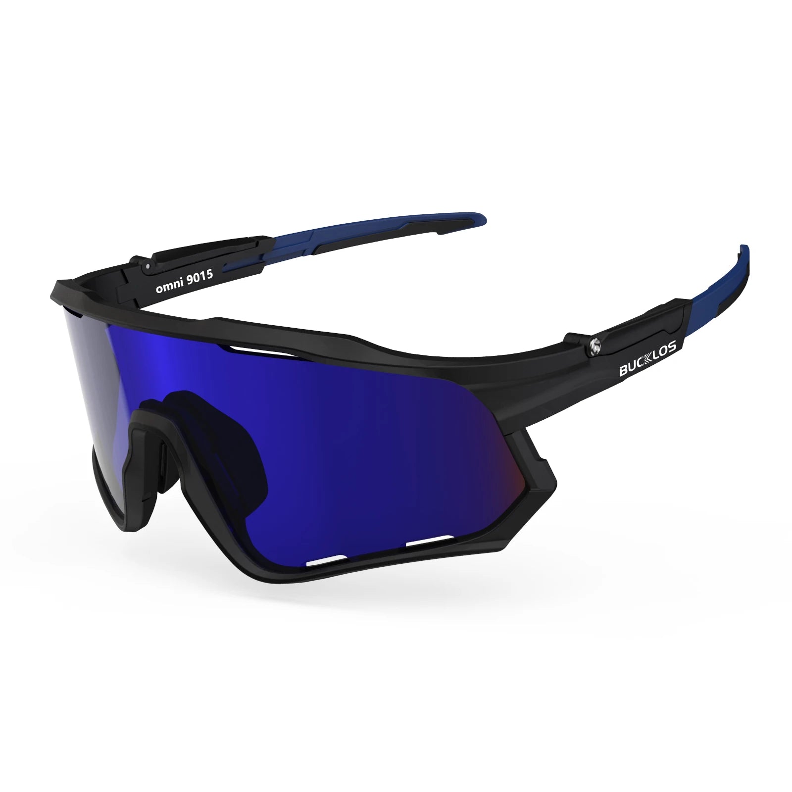 BUCKLOS Polarisierte Fahrradbrille UV400 Rennrad-Mountainbike-Brille TR-90 Rahmen Winddichte Outdoor-Sportbrille Fahrradteile