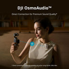 DJI Osmo Pocket 3 Kamera 1'' CMOS 4K/120fps Video, 3-Achsen-Stabilisierung, 2" drehbarer Touchscreen, kleine Videokamera