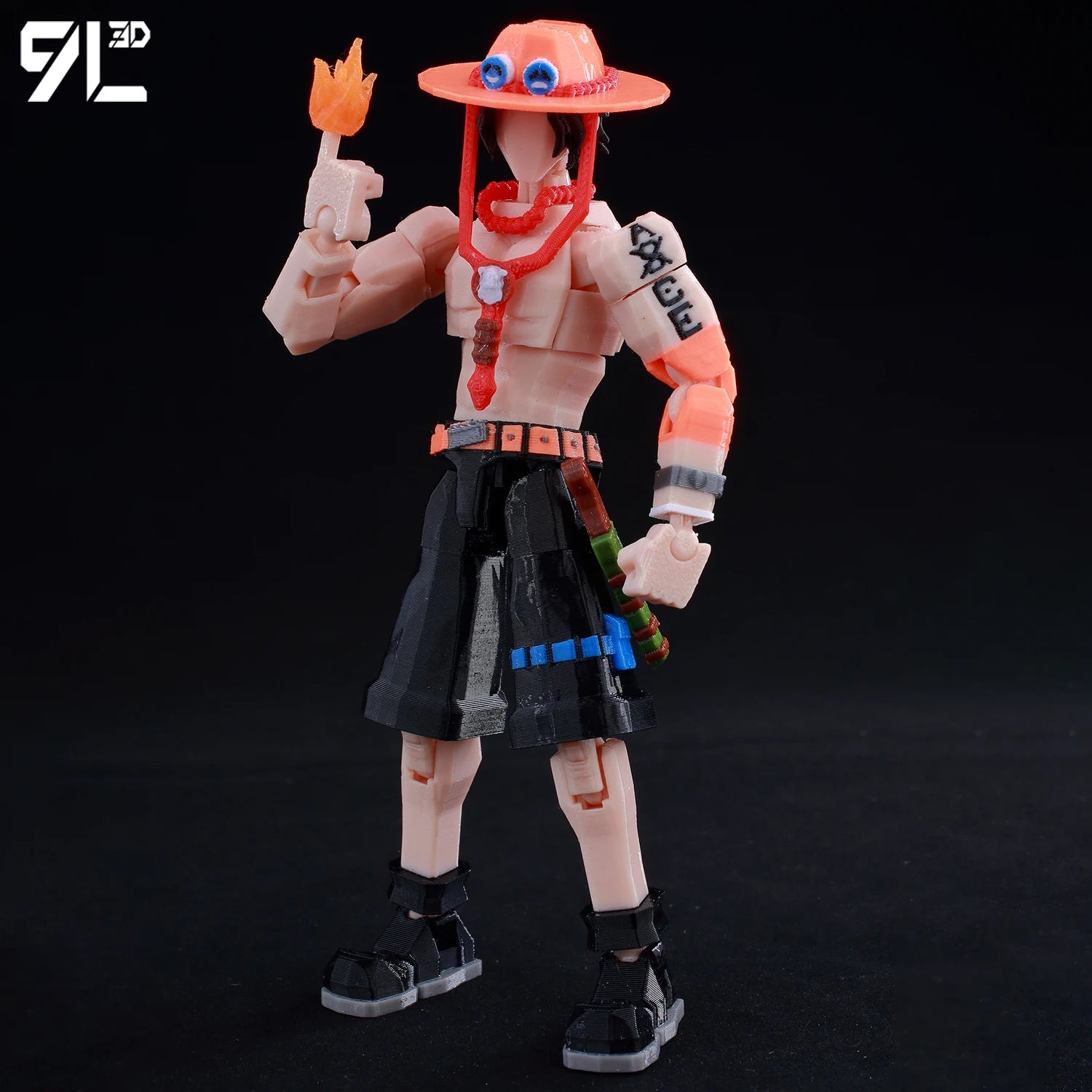 9L3D Gedruckte Anime One Piece Naruto Demon Slayer Dummy13 Lucky T13 Bewegliche Shapeshift Actionfiguren Mannequin Spielzeug Sammlerstücke