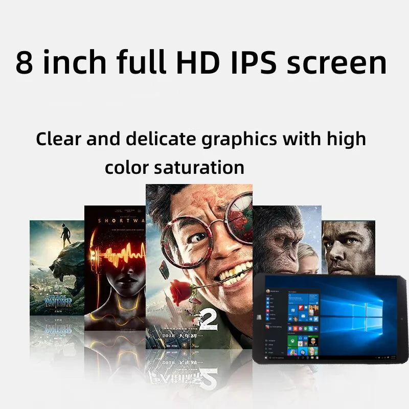 8 Zoll 4GB RAM 64GB ROM Onda Windows 10 Tablet PC Quad-Core Dual-Kamera integrierte 4000mAh Batterie großer Abverkauf