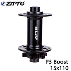 ZTTO MTB 32 Loch Scheibenbremsnabe Vorderradnabe 6-Loch Boost Nabe 15x110 Steckachse 15x100 32H Maza 9x100 QR gedichtete Lager