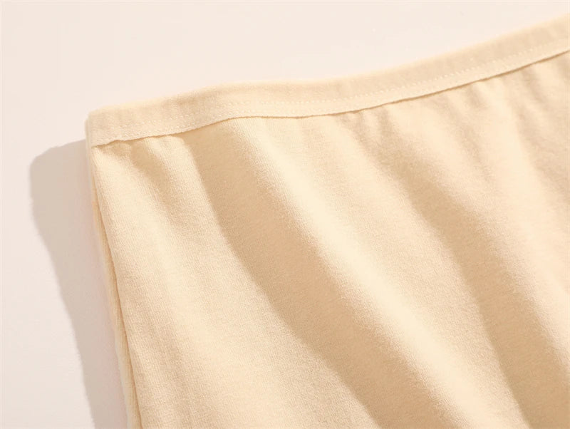 FINETOO 3er-Pack Damen Baumwoll-Boyshorts Atmungsaktive Low-Waist Unifarben Unterwäsche Damen Legere Sport Boxershorts Unterhosen