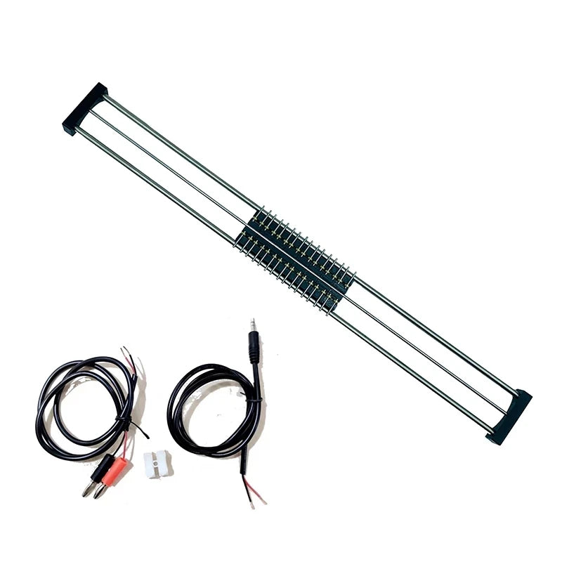 1/87 H0 Modelleisenbahn 50cm Gleis Modellzubehör Zug-Rollprüfstand mit 8 Rollen Hauptbild