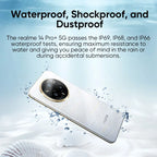 Global Version realme 14 Pro Plus 5G Smartphone Sony 3X Periscope OIS Camera Snapdragon7s Gen 3 80W SUPERVOOC Charge IP69