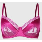 Sexy französisches Satin-Spitzen-Dessous-Set für Damen mit großer Oberweite, transparenter, schmaler Brustbereich, ultra-dünnes Sommer-BH-Set mit kleinen Cups, S-XL