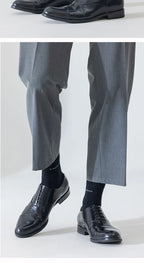 5 Paar/Herren Bambussocken Bequem Atmungsaktiv Freizeit Business Herren Crew Socken Hohe Qualität Antibakteriell Wadenhohe Socken EU39-45