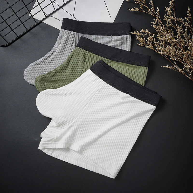 GTOPX MAN Baumwoll-Boxershorts mit Balltasche, Unterwäsche, große Taschen, sexy Unterhosen für Erwachsene