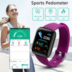 Smartwatch Herren Damen Armbanduhren Smart Watch Nachrichten Fitness Tracker Armband Geburtstagsgeschenk Elektronische Uhr für Android IOS