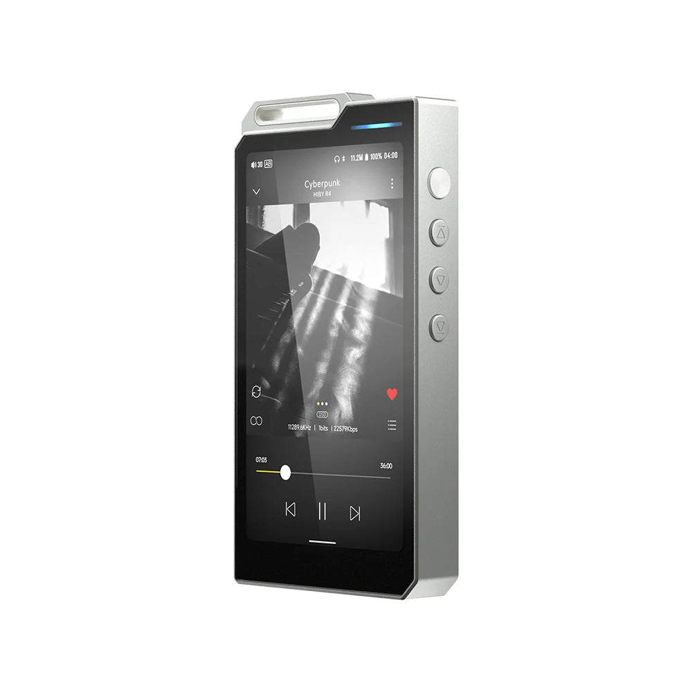 HiBy R4 ES9018Q2M*4 Android12 HiFi-Musikplayer MP3-Audio Bluetooth WiFi DSD256 MQA 16x USB DAC Kopfhörer-Verstärker 11 Std. 4,7'' OPA1652