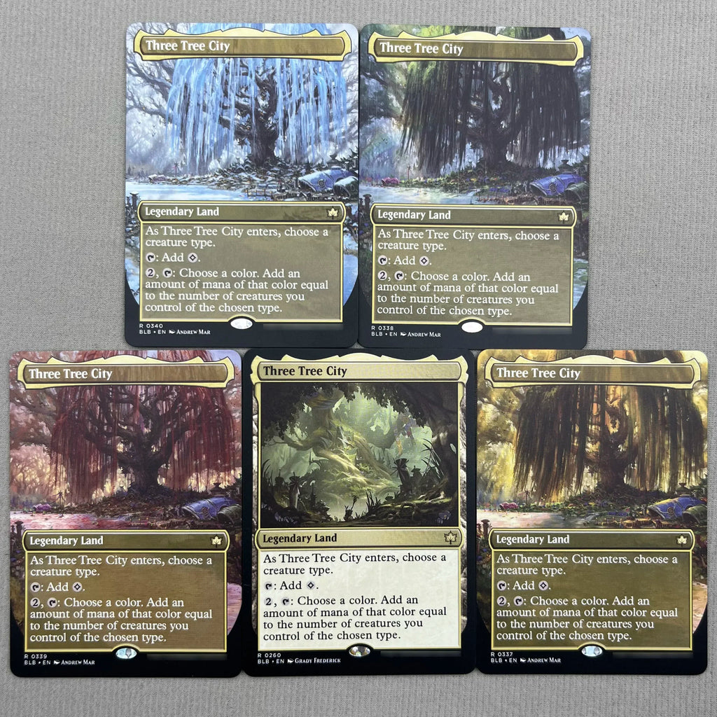 BIG MH3 OTJ OTP HOLO7-Ⅰ01 Tcg Karten-Proxys Magical Simulacrum Synthesizer und Power Vaultborn, der Tyrann Ulamog, die Sammel
