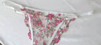 YUQI Französisches Luxus-Dessous-Set – sexy BH- und Höschen-Set mit floraler Stickerei in Schwarz, durchsichtige, transparente, verführerische Damen-Unterwäsche