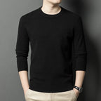 2025 Neuer Herren-Freizeitpullover Rundhals Langarm Strickpullover Rautenmuster Mode Vielseitiges Oberteil 2029