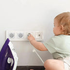 Steckdosenschutz für die Babypflege Sicherheit Elektrische amerikanische Standard-Steckdose Stecker Kindersicherung gegen Stromschlag