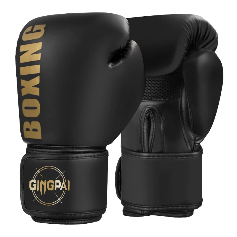 6/8/10/12oz Boxhandschuhe Professionelle Erwachsene Sanda Muay Thai Kampfhandschuhe für Männer und Frauen Trainings-Sandsack Free Fight MMA