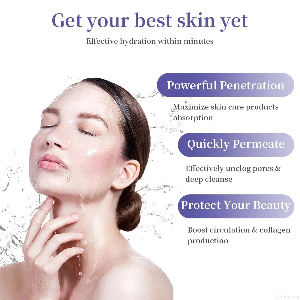Gesichtsdampfer Gesichtsdampfgerät Hautbefeuchter Porenreiniger Gesichtsdampfgerät Heißdampfer Home SPA Maschine Hautpflege Luftbefeuchter