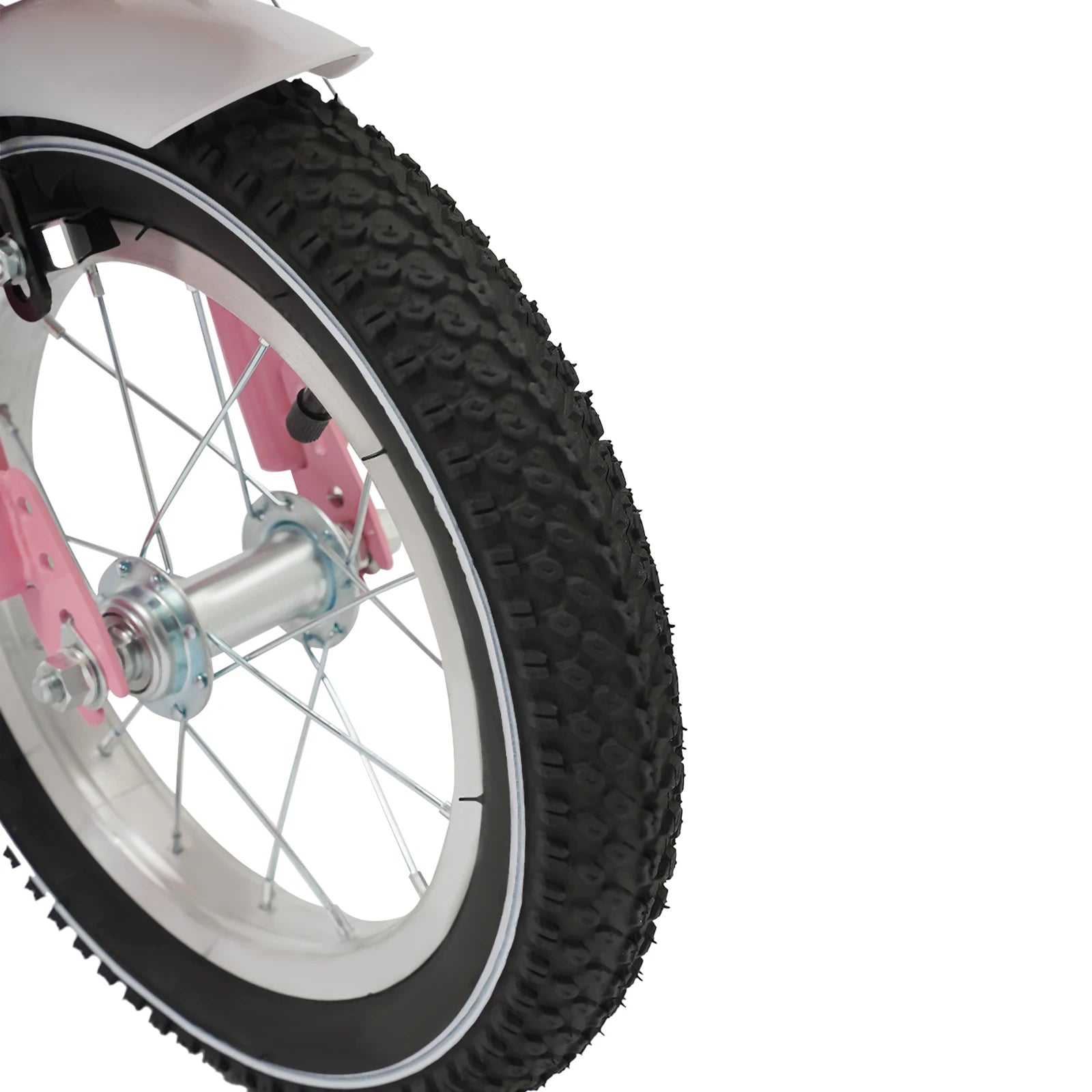 12 Inch Children's Bicycle w/Training Wheel for 2-4 Year-Old Boys and Girls, Height Adjustable Kids Bike Load Bearing 40kg