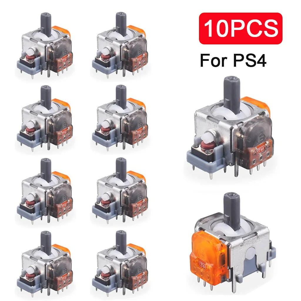 2/10 Stück Ersatz-TMR-Effekt-Joystick 3D-Analogstick für DualSense PS5 PS4 Controller für Xbox Series X/S Reparaturteile
