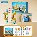 Magnetischer Zug Spielzeug für Jungen Spur 1:64 Elektrische Schiene DIY Magische Fahrzeug Modell Spielzeug Bildung 3 Jahre Kinder Geschenke