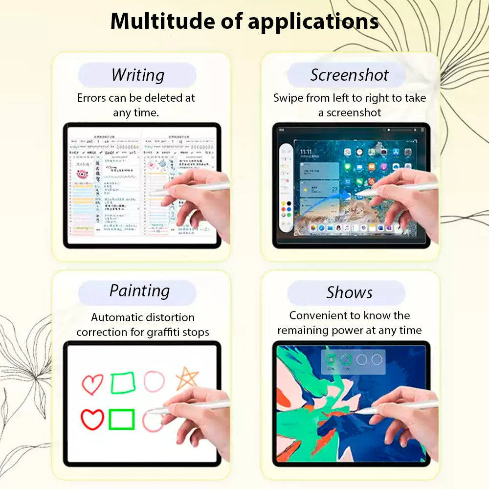 Universal Stylus für Android iOS Windows iPad Pencil mit magnetischer Adsorption Tablet-Zubehör für Huawei Xiaomi Samsung Pencil