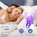 Gesichtsdampfer Gesichtsdampfgerät Hautbefeuchter Porenreiniger Gesichtsdampfgerät Heißdampfer Home SPA Maschine Hautpflege Luftbefeuchter