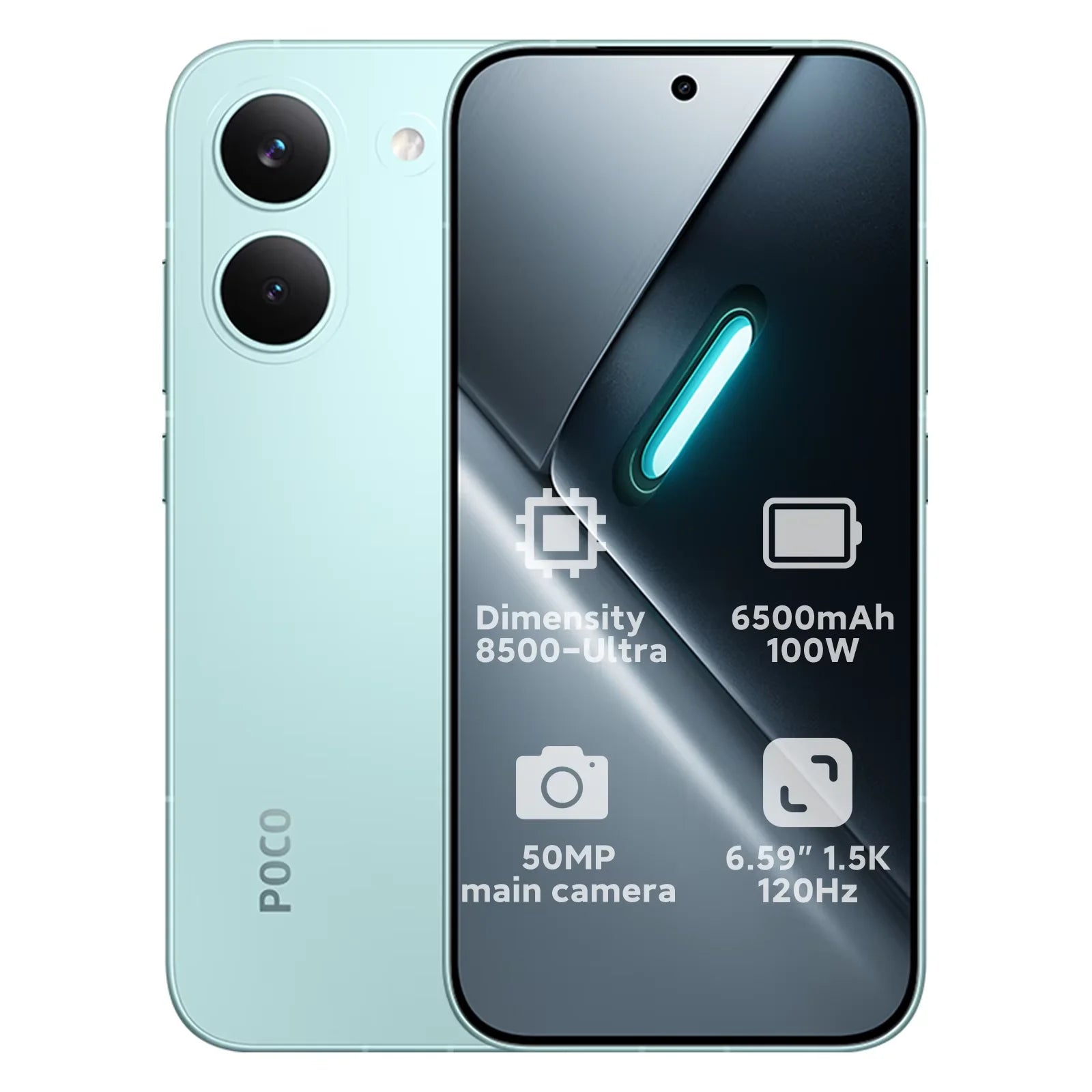 Globale Version POCO X8 Pro Dimensity 8500-Ultra Prozessor Smartphone 6,59" 1,5K 120Hz Display 6500mAh(typ) 100W HyperCharge