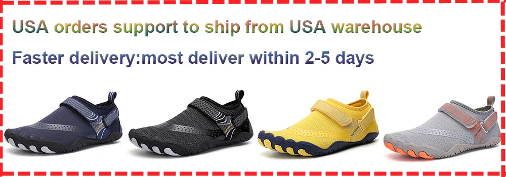 Herren Damen Wasserschuhe Schnell Trocknend Rutschfest Fünf-Finger-Schuhe Outdoor-Watschuhe Schwimmschuhe Barfuß Aquaschuhe Leichte Sneakers