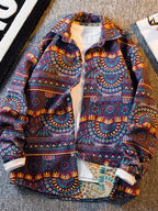 Frühlings- und Herbstjacke für Herren im neuen Ethno-Stil mit Aufdruck, hochwertige, stilvolle Trendjacke