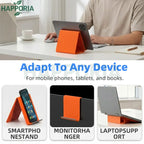 HAPPORIA Tragbarer faltbarer Silikon-Handyhalter Flexibler, biegsamer, mehrfach verstellbarer Ständer für Universal-Handy-Tablet