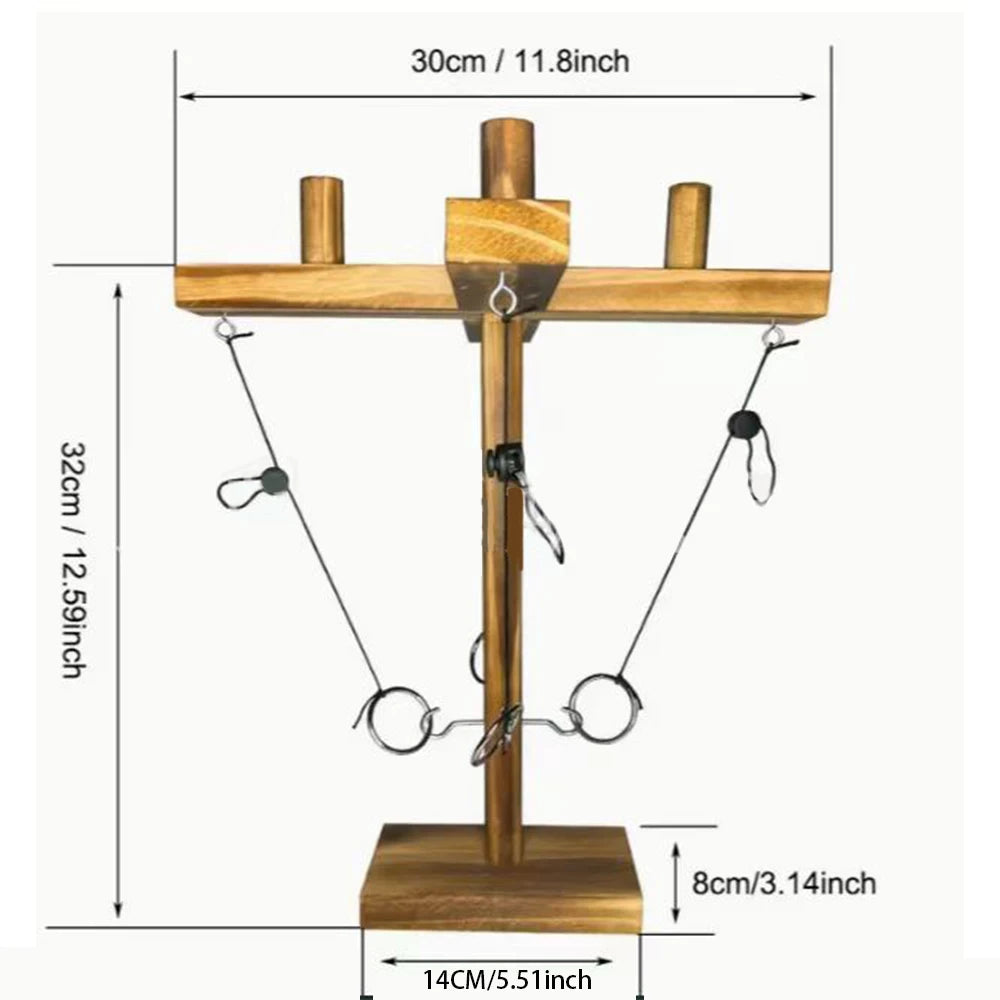 Family Party Toy Fast-paced Bar Drinking Ring Toss Game Adult Children Interactive Double Battle Throwing Home Board Game