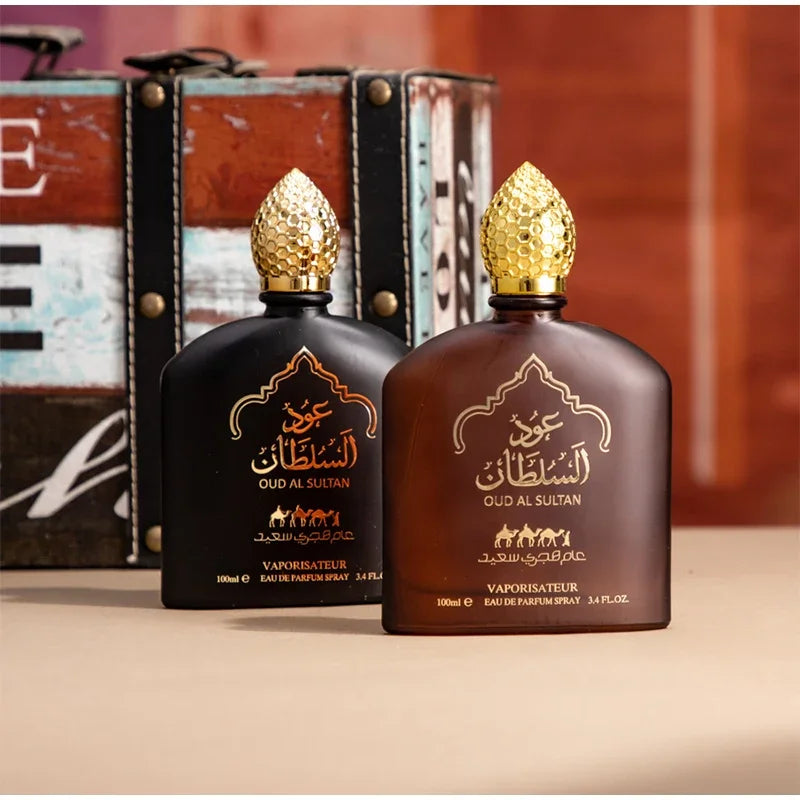 Arabisches Dubai blumig-fruchtiges Parfüm, Zitrus-/Holziger Damenduft, Glamour Herren frisches Eau De Toilette, Vetiver/Zitrone/Lavendel Duft