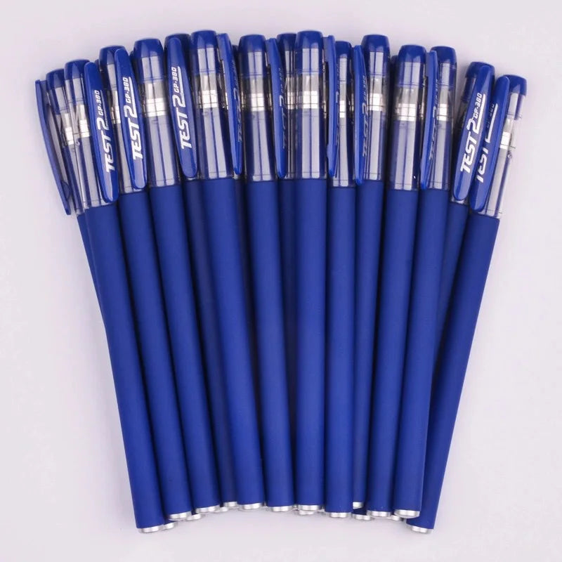 Gelstifte Set 0,5 mm Schwarz Blau Rot Nachfüllung Gelstift Rundspitze Schul- & Bürobedarf Schreibwaren Kawaii Zubehör Schreibwaren