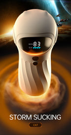 APP-gesteuerter, automatischer Masturbator für Männer, Masturbationsbecher mit realistischer Vagina, Vibration, Blowjob, Masturbation, beheizte Sexmaschinen-Spielzeuge für Männer
