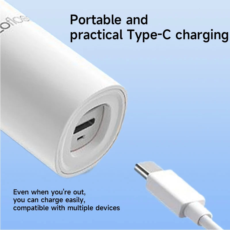 H2ofloss Sonic Elektrische Zahnbürste 38000VPM 5 Modi IPX7 Wasserdicht 60 Tage Akku Smart Timer Wiederaufladbar Aufhellend Mundpflege