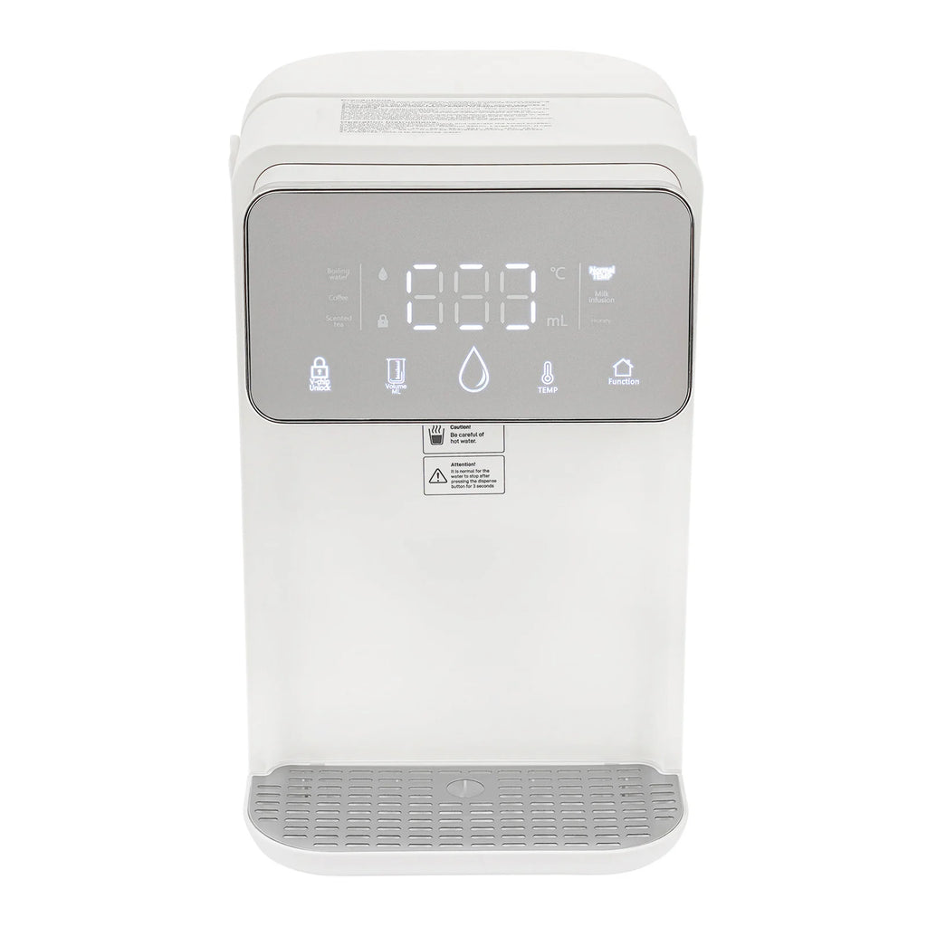2000W Heißwasser-Sofortbereiter mit Digitalanzeige, 2,9 L Wassertank Temperatur (25–99°C) Wassermenge (150–500 ml)