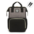 Wickeltasche Baby Wickeltasche Wasserdichter Rucksack Mode Mama Mutterschaft Markenrucksack für Mütter