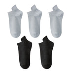10 Stück=5 Paar Damen Socken Casual Atmungsaktiv Hohe Qualität Knöchelsocken Sommer Low Cut Baumwolle Dünne Kurze Elastische Socken calcetines