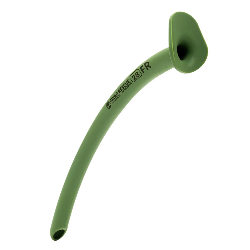 RHINO RESCUE Nasopharyngeal-Tubus, NPA Nasaler Tubus 28 FR. mit Gleitmittel (2er-Pack)