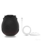 Leistungsstarker Saugvibrator für Frauen Vakuum-Klitorisstimulator Oralsauger für weibliche Brustwarzen Klitoris-Sauger Vibrations-Sexspielzeug für Erwachsene Rosen-Spielzeug