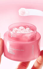 Koreanische rosa Kollagen PDRN Kapselcreme mit Niacinamid Creme für ungleichmäßigen Hautton Leichte Gesichtsfeuchtigkeitspflege Nicht fettende Pflege