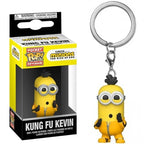 2026 Funko Schlüsselanhänger Ranger Rot Blau Pink Minion Kevin Otto Stuart Spider Spot Vash Ahsoka Inuyasha Homer Sam Sally Figuren Spielzeug
