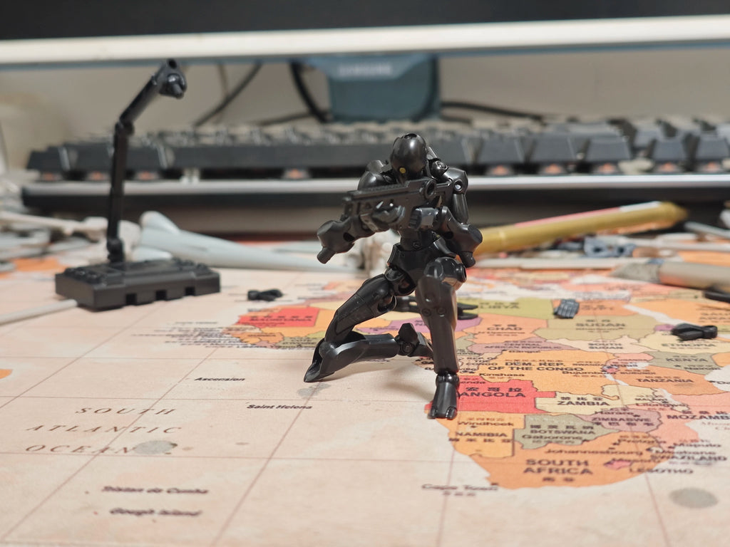 SHEIK MAINLAND 3MIN PROJECT A 3.75 Zoll super bewegliche humanoide Körper starke Attacke Alien Figur Bausatz Modell Spielzeug Sammlung Geschenk