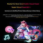 2025 Neu verbessertes Pad 10,1 Zoll Android-Tablet Octa Core 6GB RAM 128GB ROM Dual-Netzwerk WLAN Dual-Kameras Tablet PC 6000mAh