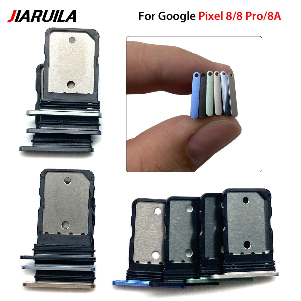 SIM-Kartenfachhalter für Google Pixel 8 8A 8 Pro SIM-Kartenfachhalter-Adapter Chip-Schublade Sockel Zubehörteile