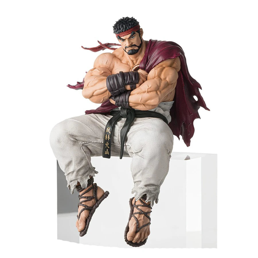 14cm Street Fighter 6 Anime Spielfigur Ryu Actionfigur Noodle Stopper Ryu Figur Raumdekorationen PVC Sammlung Modell Spielzeug