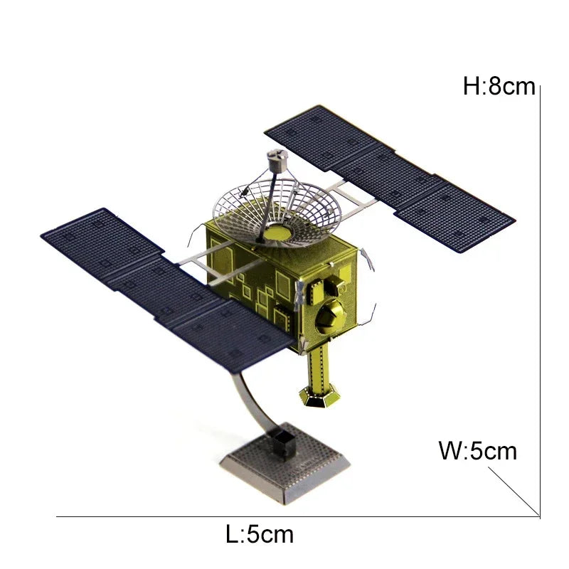 Weltraumforschung 3D Metallpuzzle Shuttle Hubble Weltraumteleskop Mars-Rover Modell Spielzeug für Kinder Kreatives Puzzle Geschenk Spielzeug