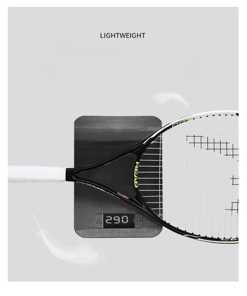 HEAD Tennisschläger Anfänger Carbon Composite Einteiliger Schläger Studenten Übung Sport