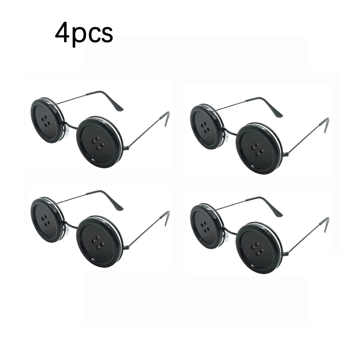 1PC/2PC Coraline Knöpfe Augen Brille Halloween Cosplay Brillen Requisiten Neuheit Lustige Brillen für Other Mother Kostüm Zubehör