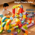 Elektrisches Magnetschwebebahn-Set für Kinder – Anti-Schwerkraft DIY Montage Magnetische Montageschiene Lernspielzeug für Jungen