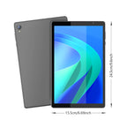 10-Zoll-Tablet, Android 14, Quad-Core-Prozessor, 4 GB RAM (2 GB + 2 GB erweiterbar), 32 GB Speicher, Wi-Fi, Dual-Kameras, 6000 mAh