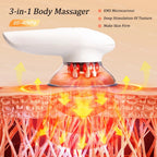 Elektrisches Fett Cellulite EMS Entfernung Bauchmassagegerät Starke Saugkraft Tiefenmassage Körperstraffungsgerät Anti Cellulite